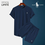 Thijs | Modernes Casual-Set für Herren (1+1 GRATIS) in Marineblau