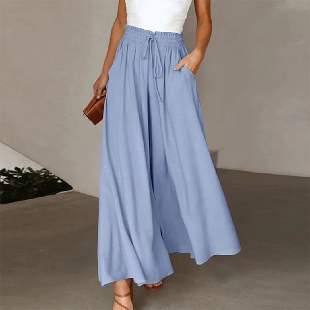 Franzia – Elegante Damenhose mit weitem Bein