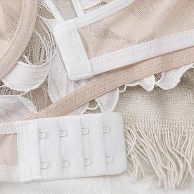 Blumenset Unterwäsche