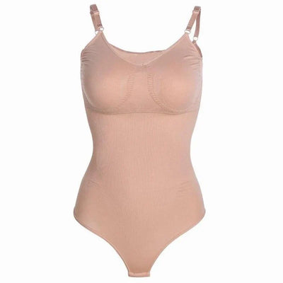 Bodyformende Unterwäsche mit dünnen Trägern