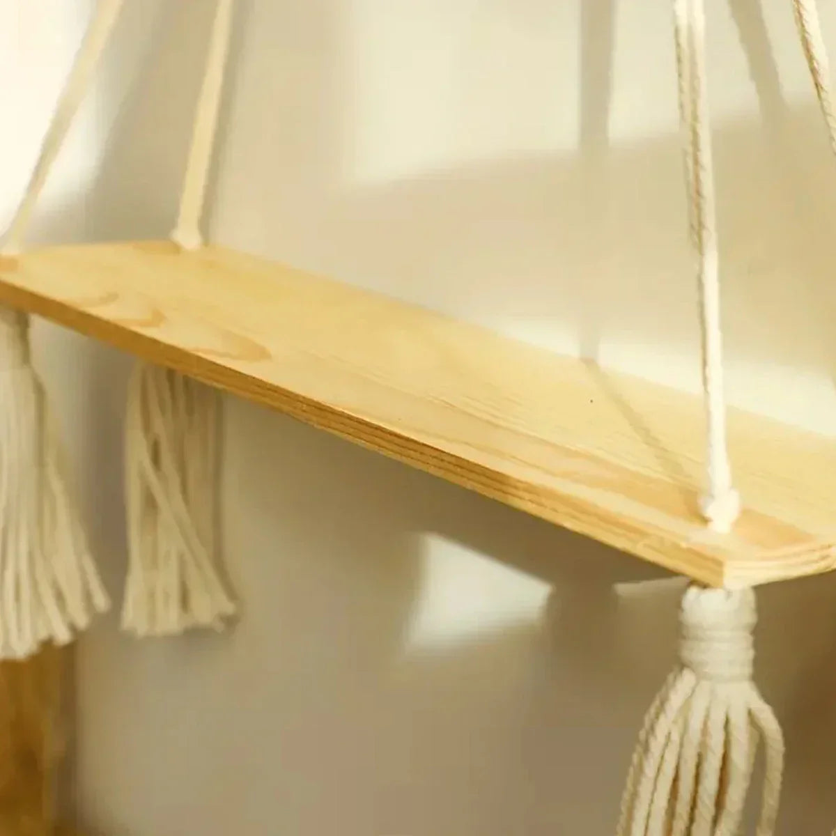 Boho Makramee Regal Rustikaler Dekor