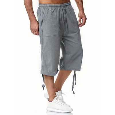 Byron - Herren Baumwoll-Leinen-Shorts
