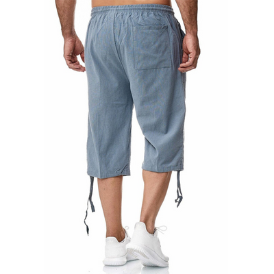 Byron - Herren Baumwoll-Leinen-Shorts