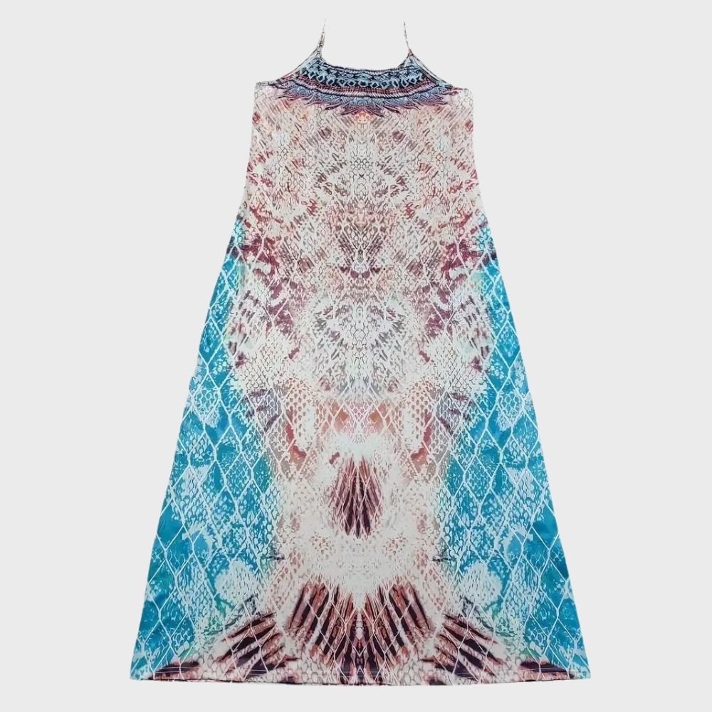 Daisy - Sommerkleid mit V-Ausschnitt und Spaghettiträgern