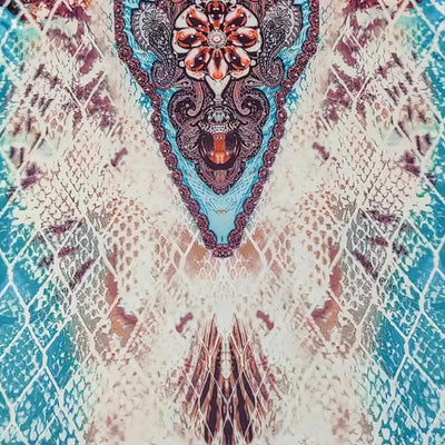 Daisy - Sommerkleid mit V-Ausschnitt und Spaghettiträgern