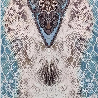 Daisy - Sommerkleid mit V-Ausschnitt und Spaghettiträgern