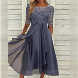 Rivanna | ELEGANTES SOMMERKLEID in Lila