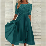 Rivanna | ELEGANTES SOMMERKLEID in Erdöl
