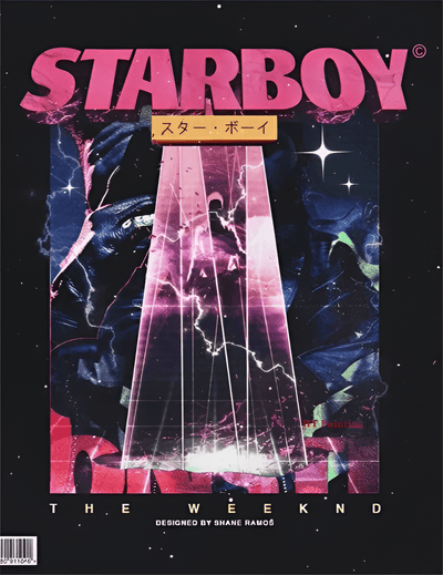 CHARTBREAKER KOLLEKTION REMIXED: THE WEEKND | WANDKUNST