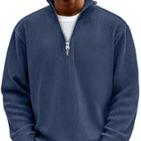 Calix | Herren Pullover Trendig Elegant Modern Hochwertig in Marineblau