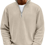 Calix | Herren Pullover Trendig Elegant Modern Hochwertig in Khaki