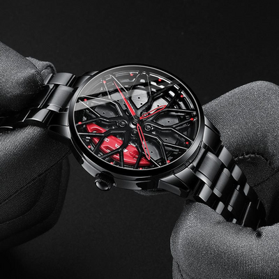 CarsWatch - Rotierende Uhr