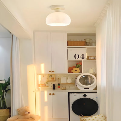 CeramiLume Lampe - Nordische Keramikglas LED Lampe