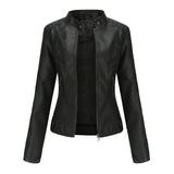 Gemma - Epische Lederjacke für Damen in Schwarz