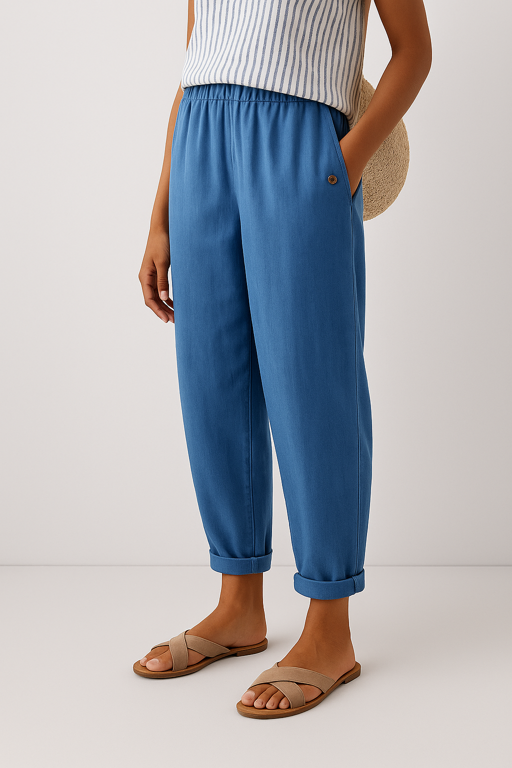Sophie | Mühelose Sommerhose mit eleganten Seitentaschen