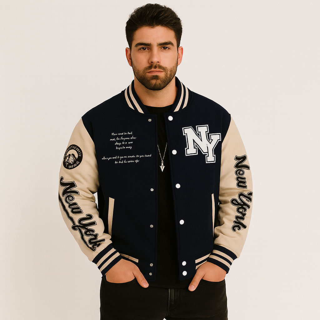 Marcus | Varsity Strickfleecejacke