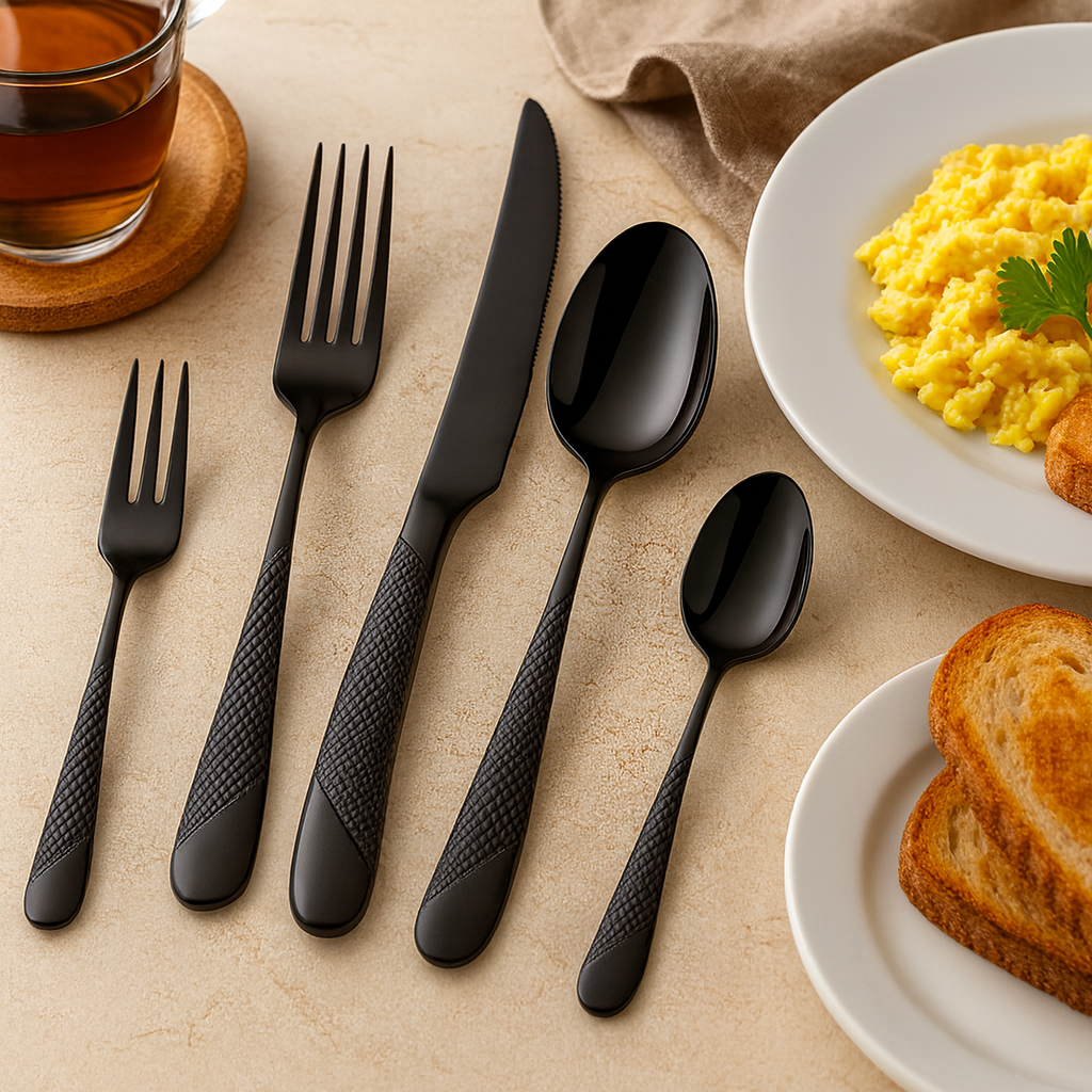 Silvaron | 30-teiliges Besteckset aus Edelstahl