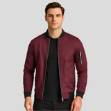 Herren-Bomberjacke mit Taschen - Donovan in Bordeaux