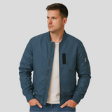 Minimalistische Herren-Bomberjacke - Danilo in Marineblau