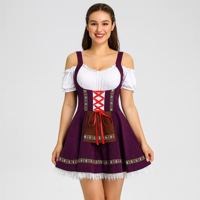 Kurzes Dirndl Kleid – Bayerisches Trachtenkleid für Frauen