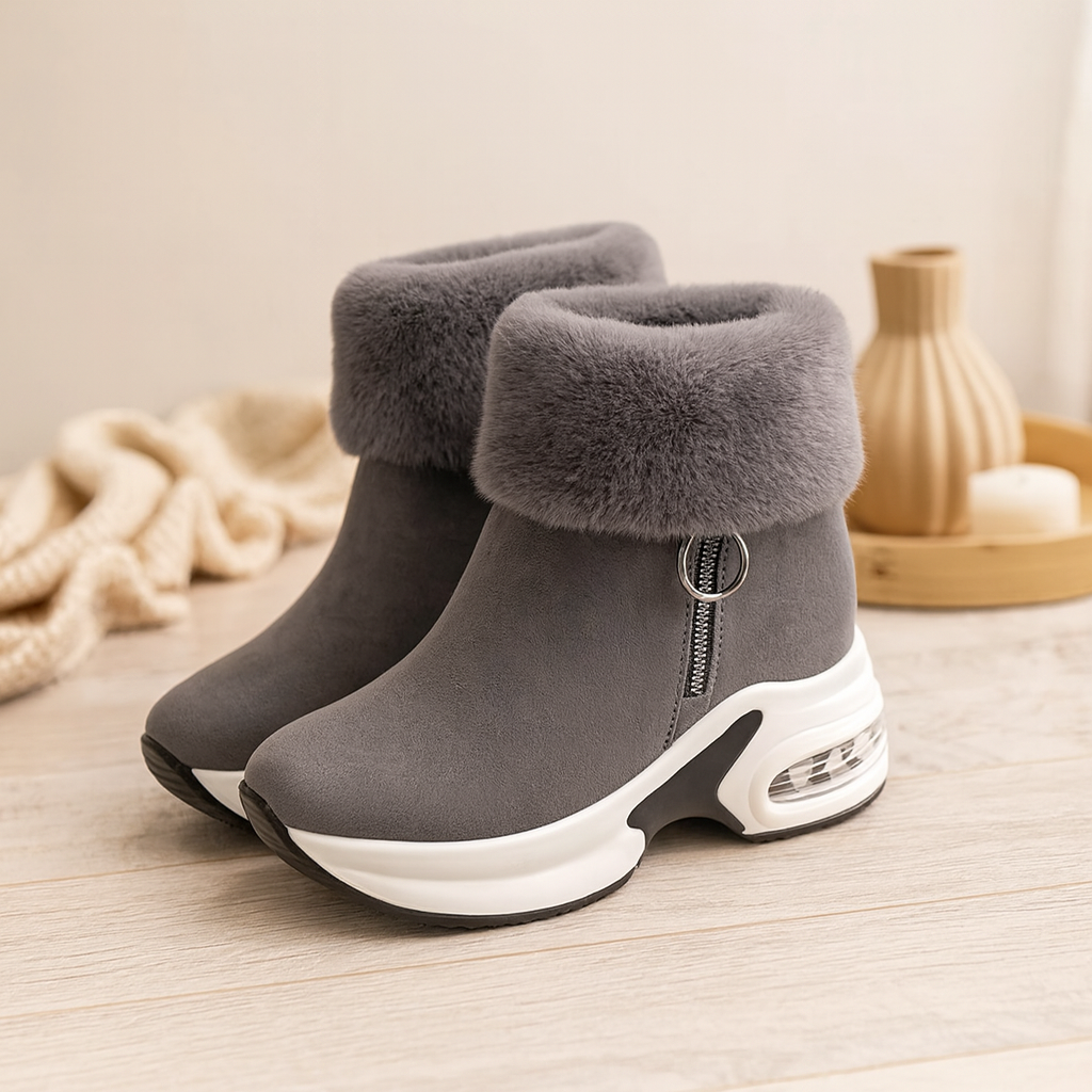 Selora | Kuschelige Winterstiefel aus Kunstfell