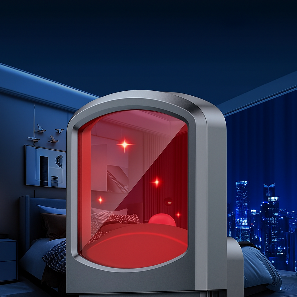 F25 Anti-Spionage-Detektor – USB-aufladbar, Infrarotsensor, 25-Stunden-Akkulaufzeit