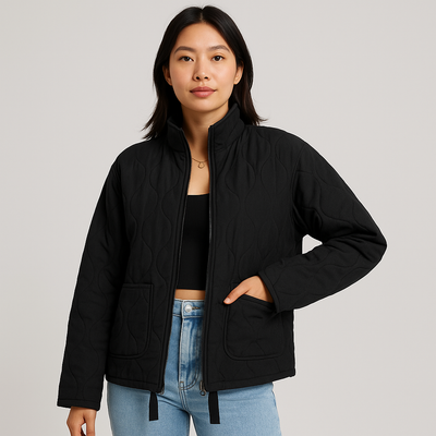 Celeste Damen-Trenchcoat aus Wolle