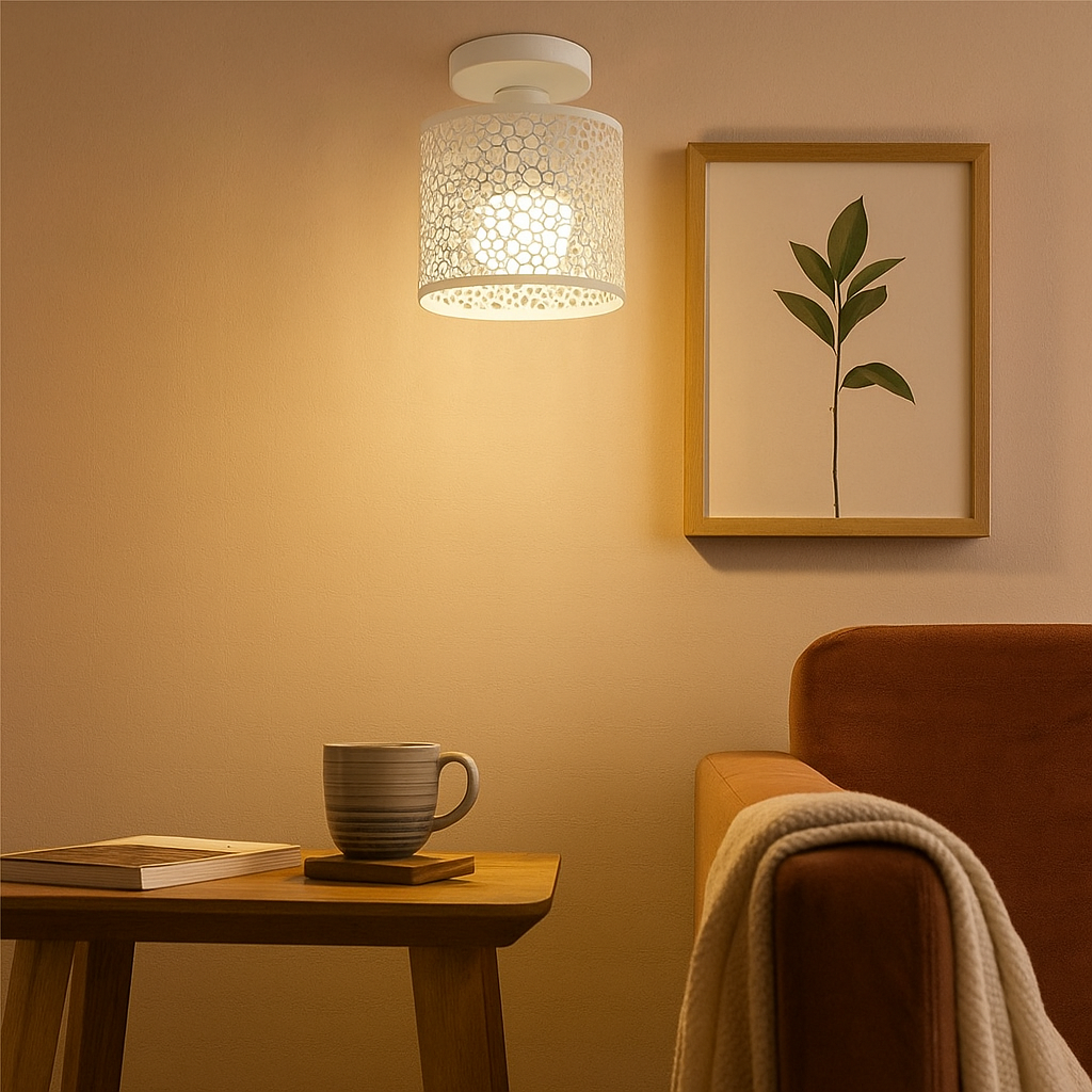 IronGlow – Industrielle Loftlampe mit offenem Rahmen im Vintage-Stil