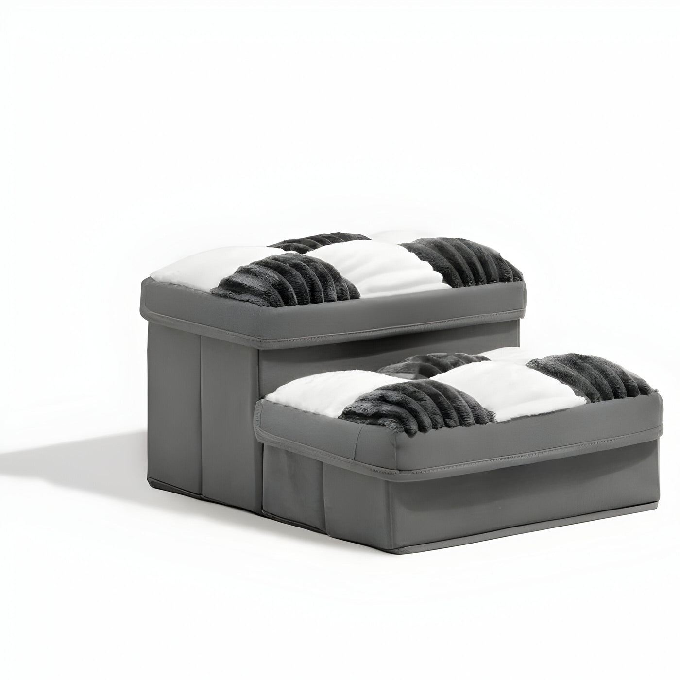 FetchFold Hundetreppe – Handgefertigte Hundetreppe mit Stauraum