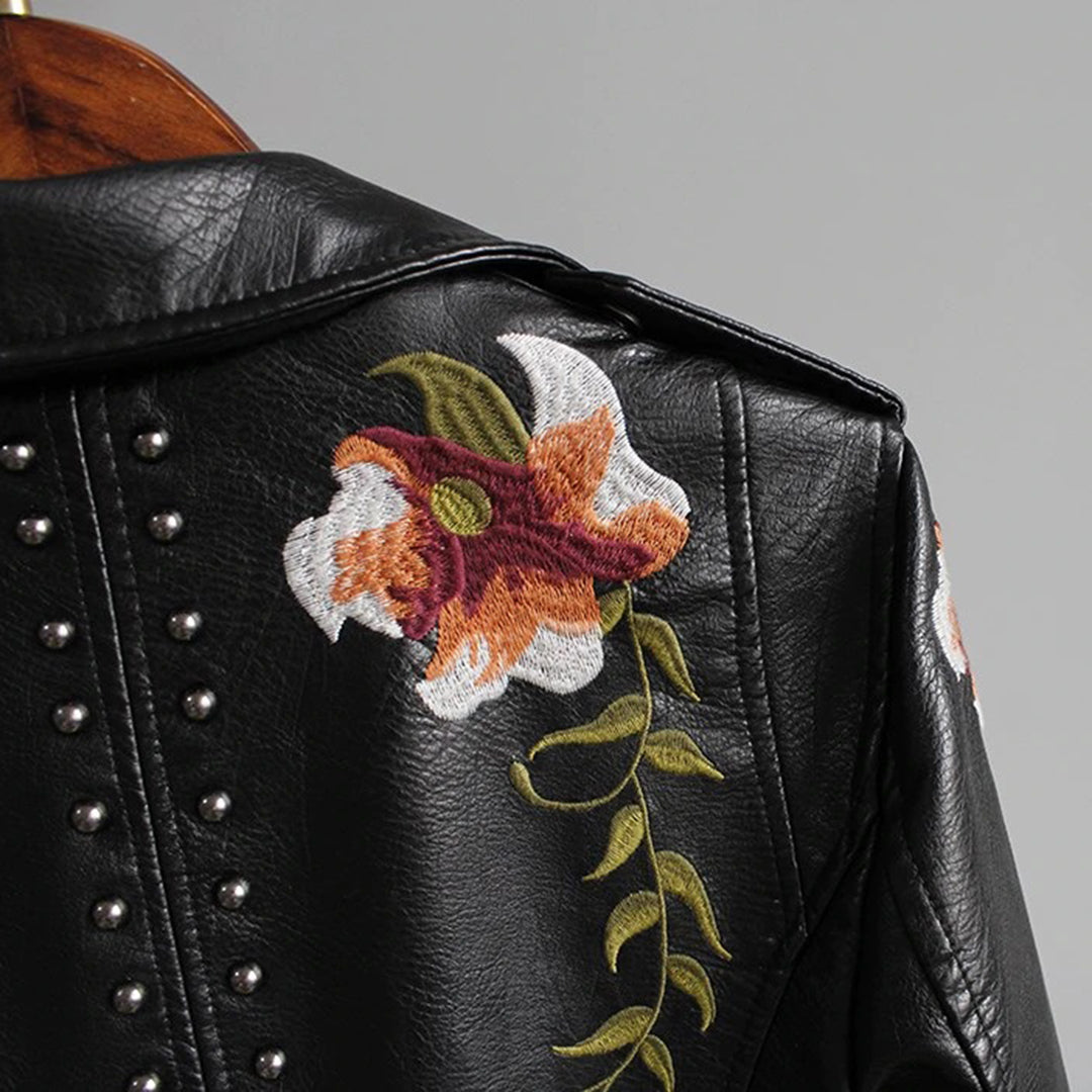Cecile - Damen-Blumenjacke für frühlingshafte Frische