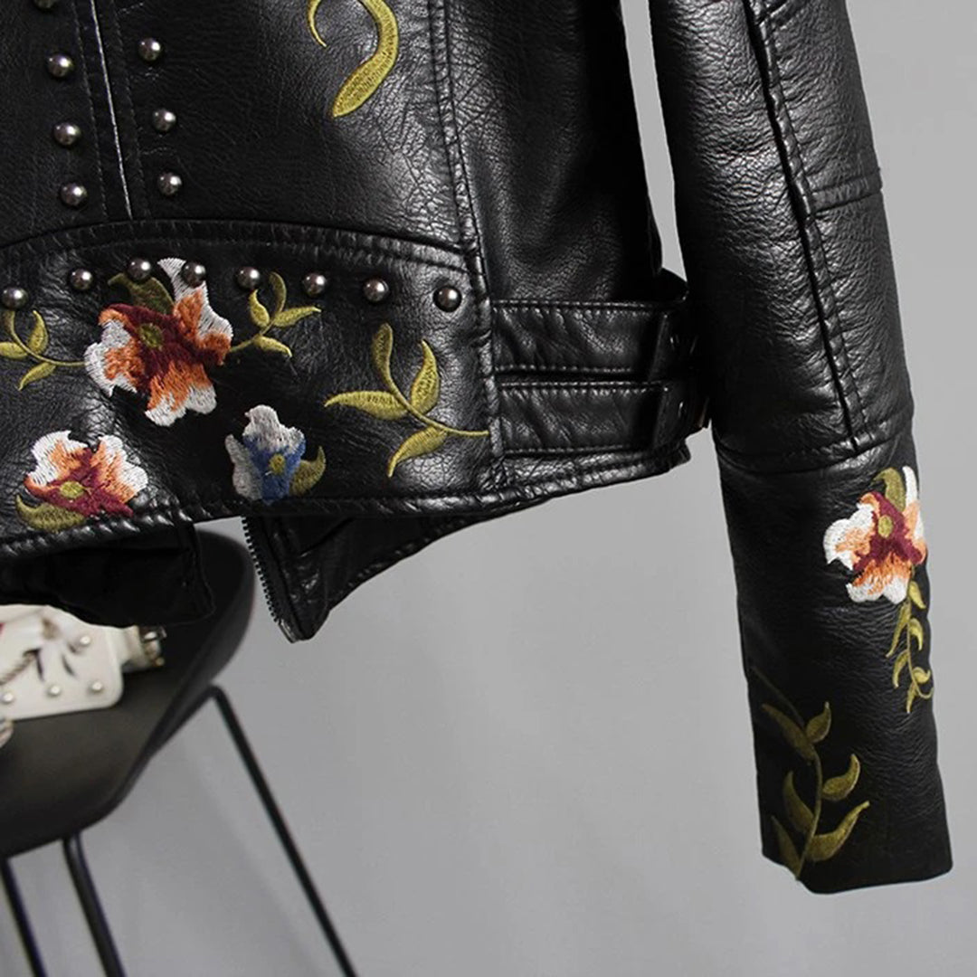 Cecile - Damen-Blumenjacke für frühlingshafte Frische