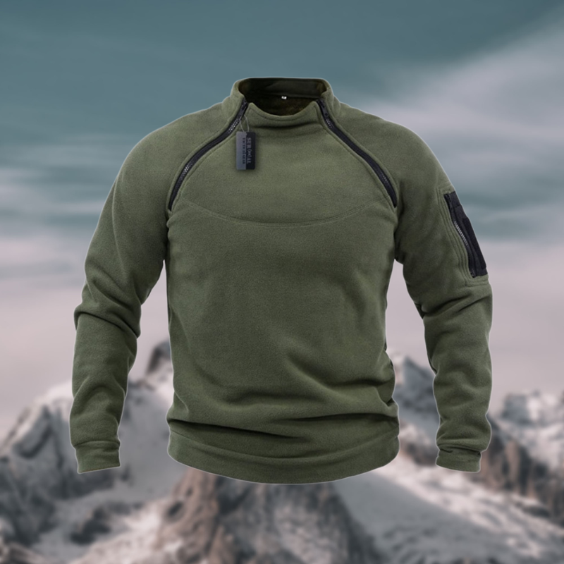 Pullover Herren Fleece Mit Reißverschluss | Outdoor Komfort
