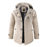 DEVIN - Strapazierfähige Winterjacke in Weiß