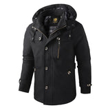 DEVIN - Strapazierfähige Winterjacke in Schwarz