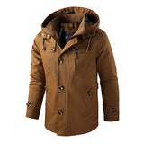 DEVIN - Strapazierfähige Winterjacke in Braun