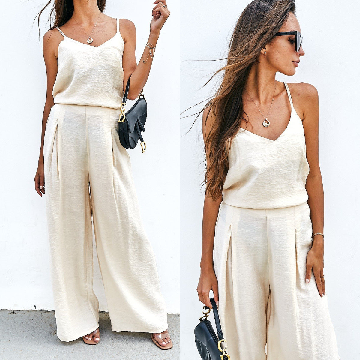 Damen Anzug Set Weicher Stoff Elegantes Design