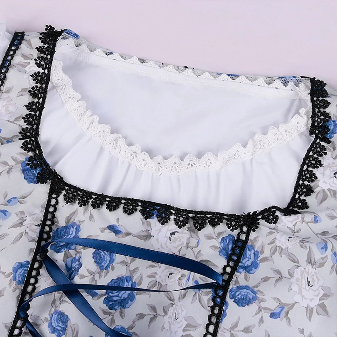 Damen Dirndl Kleid Baumwolle Traditionell Trachtenkleid Elegant