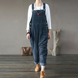 Nora - Lässiger Winter-Overall für Frauen in Blau
