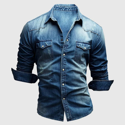 Zeitloses Denim-Mieder