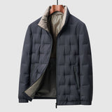 Warme Daunenjacke für Herren in Blau