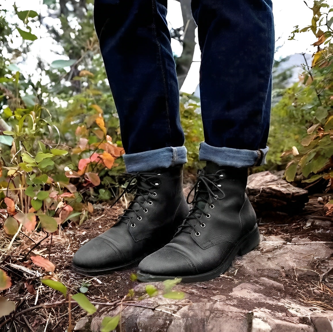 Jarrett - Retro-Schnürstiefel für Herren