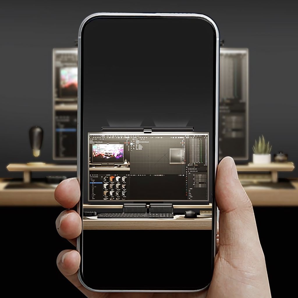 Desktop Monitor Lichtleiste