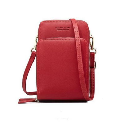 Dreifach Sicheres Lederhandy-Portemonnaie: Eleganz trifft Praktikabilität