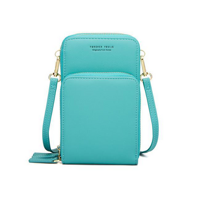 Dreifach Sicheres Lederhandy-Portemonnaie: Eleganz trifft Praktikabilität