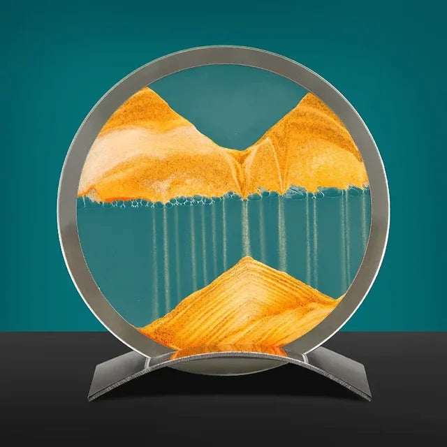 DynamicSands - Sandkunstlampe | Einzigartige bewegte Sandkunstbeleuchtung für eine entspannende Atmosphäre
