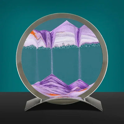 DynamicSands - Sandkunstlampe | Einzigartige bewegte Sandkunstbeleuchtung für eine entspannende Atmosphäre