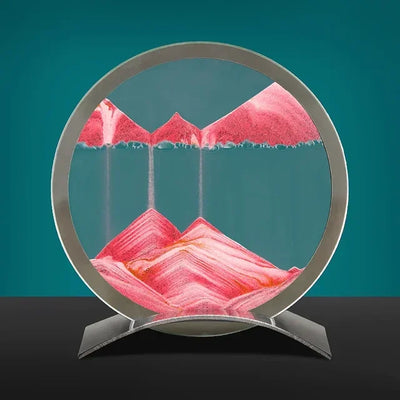 DynamicSands - Sandkunstlampe | Einzigartige bewegte Sandkunstbeleuchtung für eine entspannende Atmosphäre