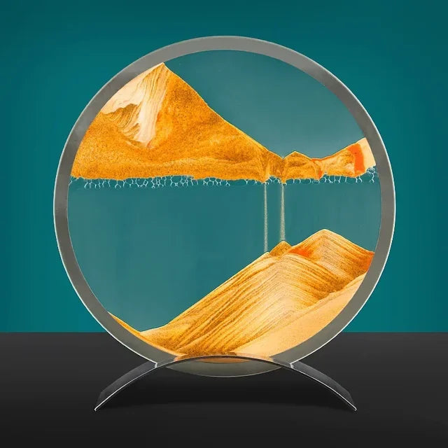 DynamicSands - Sandkunstlampe | Einzigartige bewegte Sandkunstbeleuchtung für eine entspannende Atmosphäre