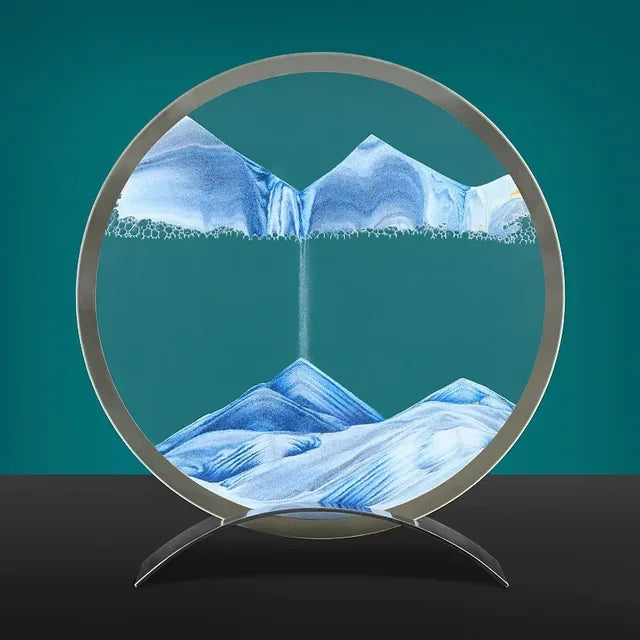 DynamicSands - Sandkunstlampe | Einzigartige bewegte Sandkunstbeleuchtung für eine entspannende Atmosphäre