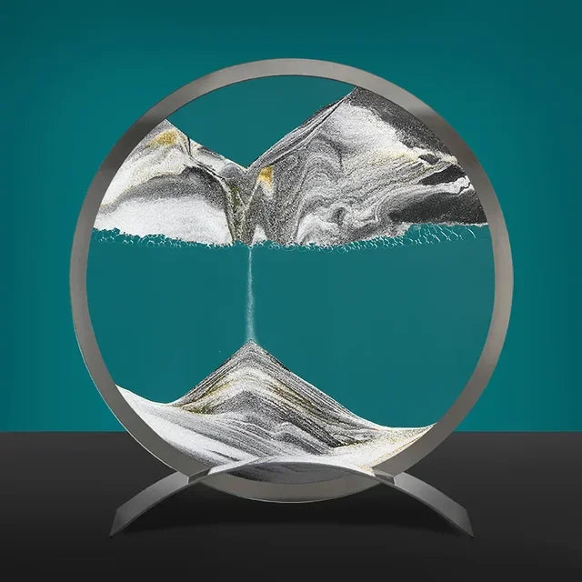 DynamicSands - Sandkunstlampe | Einzigartige bewegte Sandkunstbeleuchtung für eine entspannende Atmosphäre